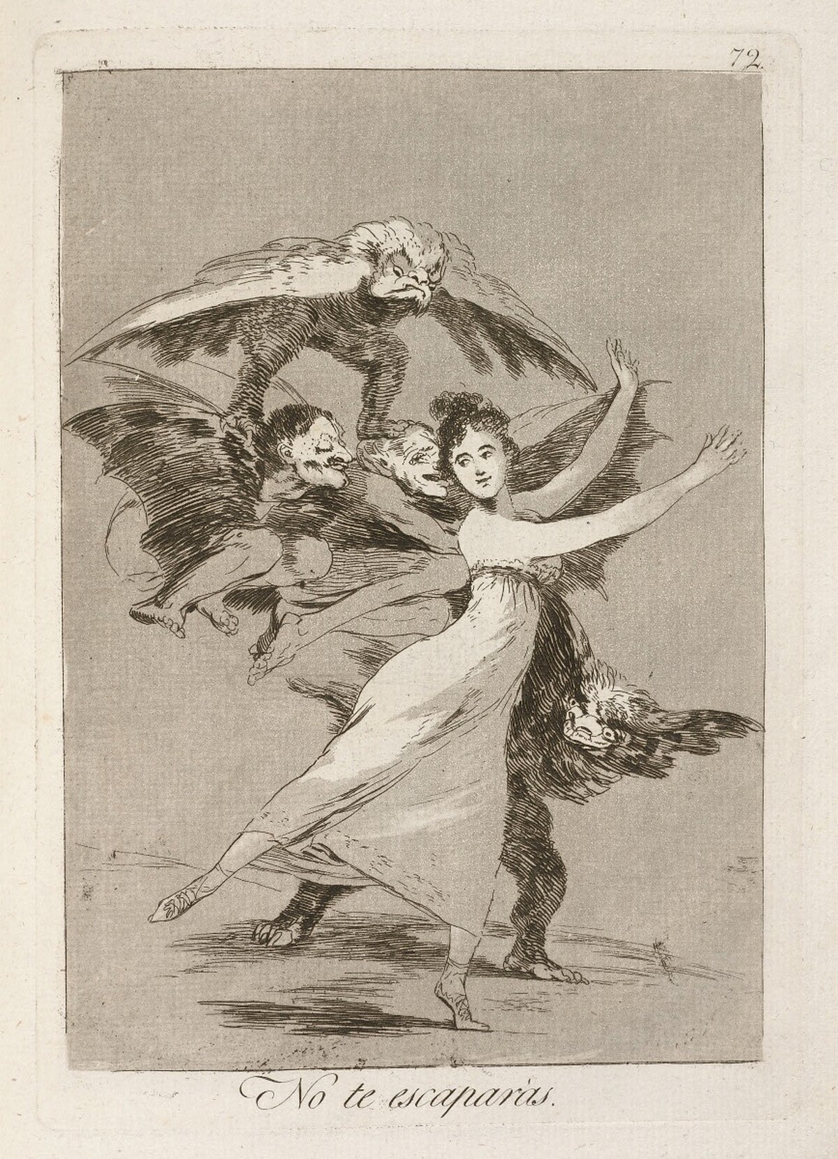 No te escaparas (You Will Not Escape) by Francisco Goya