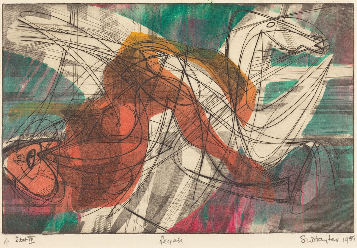 Pégase by Stanley William Hayter