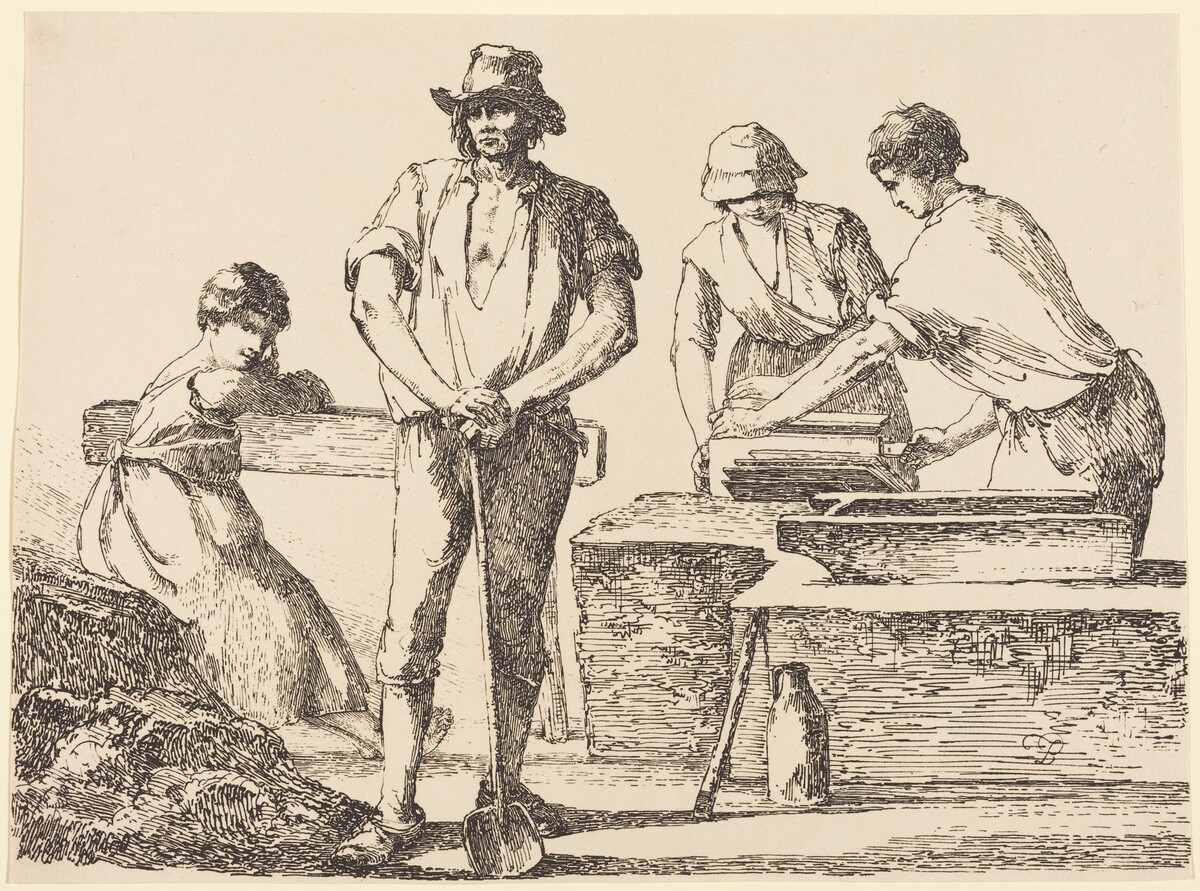 Tilemakers by Thomas Barker