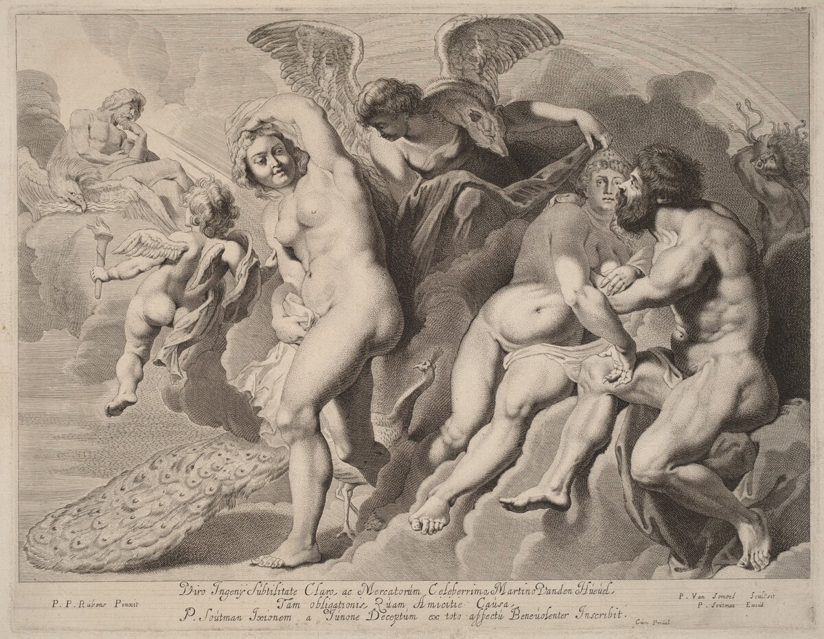 Ixion Deceived by Juno by Pieter van Sompel