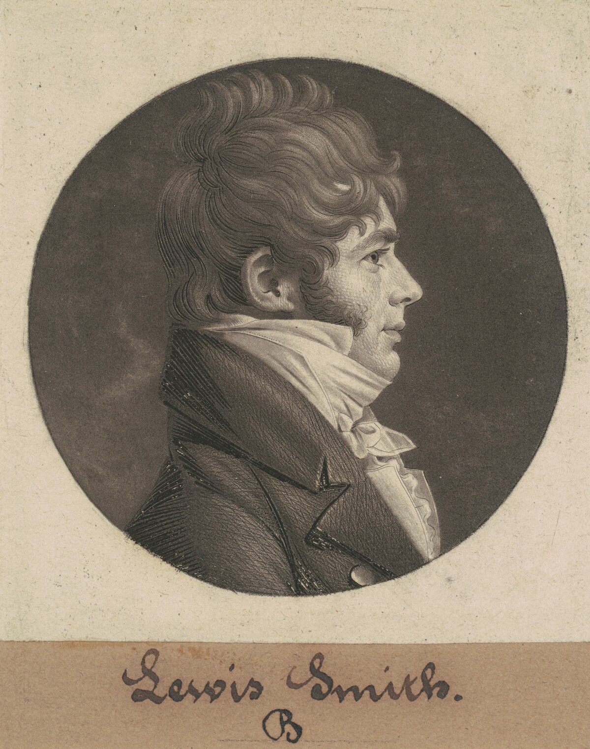 Louis Buchanan Smith by Charles B. J. Févret de Saint-Mémin