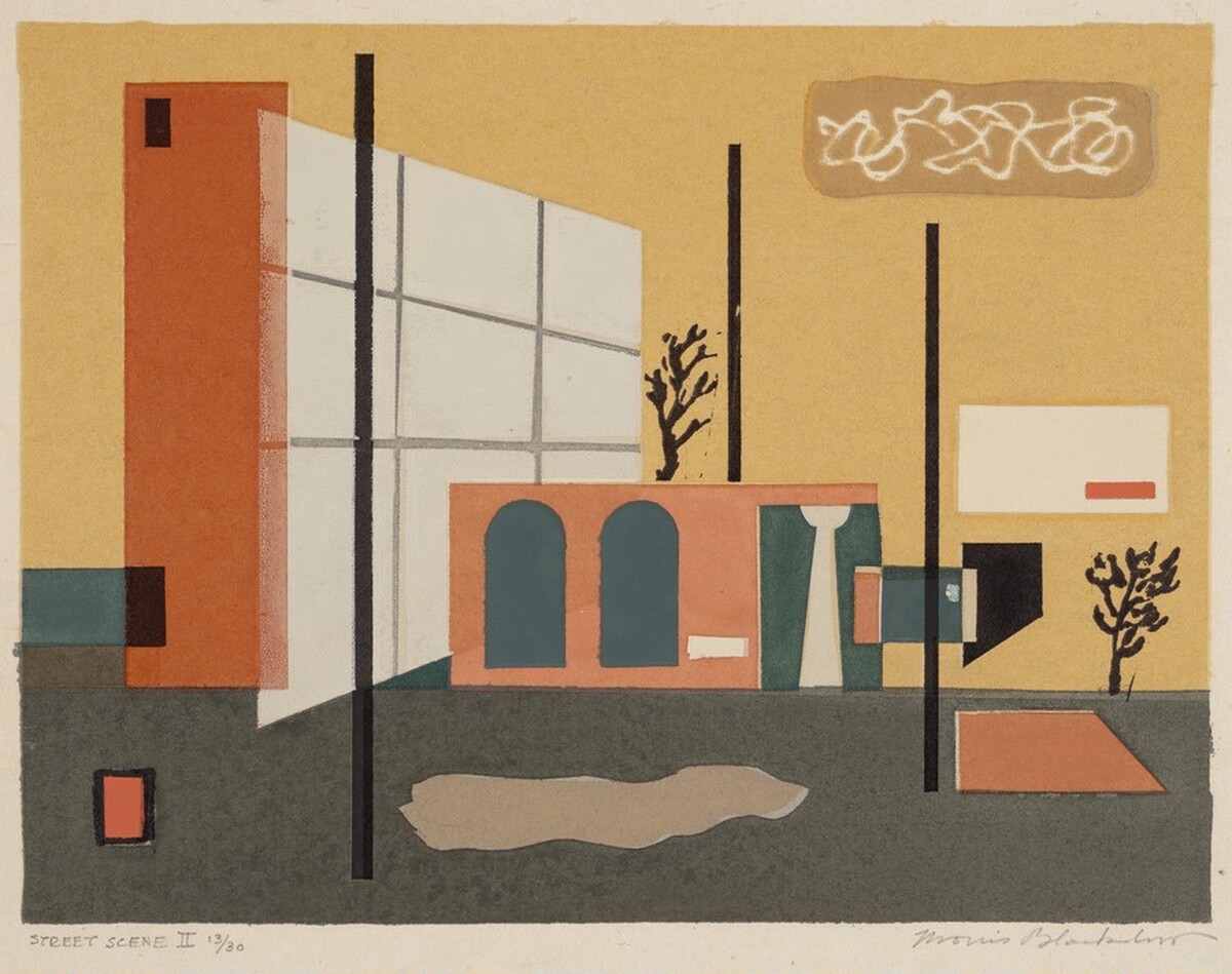 Street Scene II by Morris Atkinson Blackburn