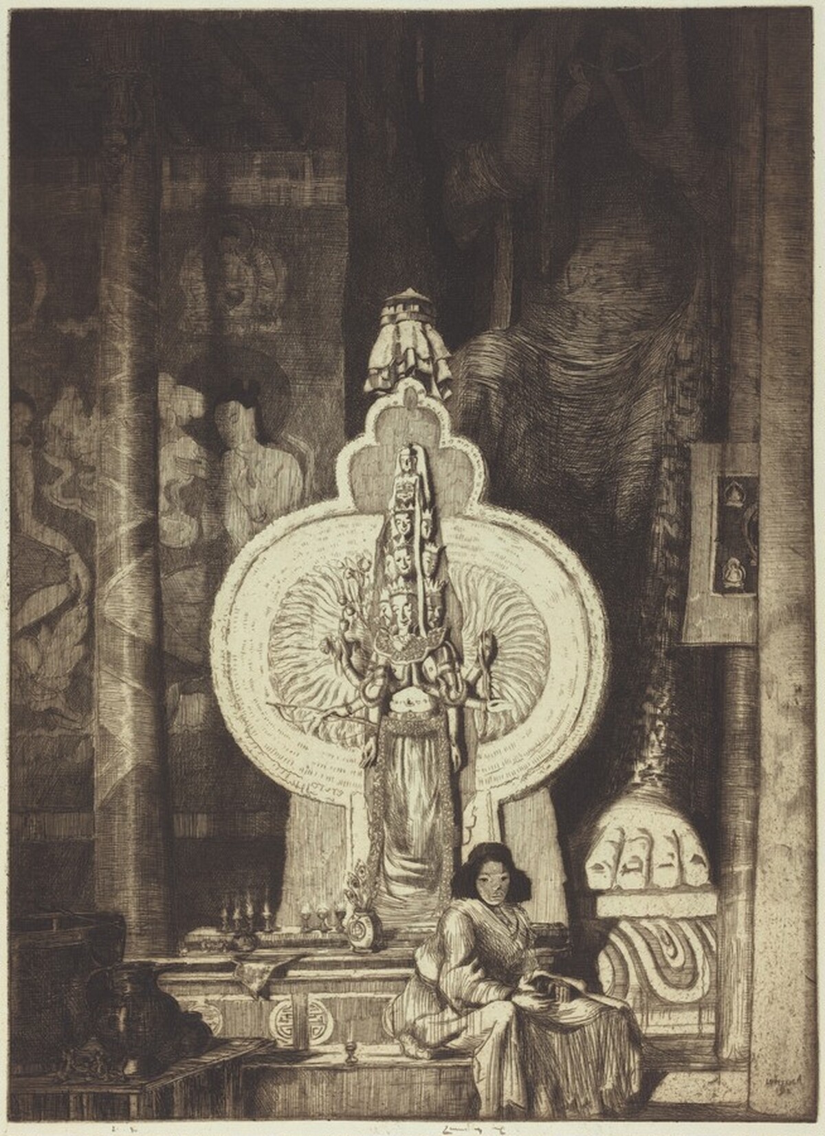 The Shrine by Ernest Stephen Lumsden