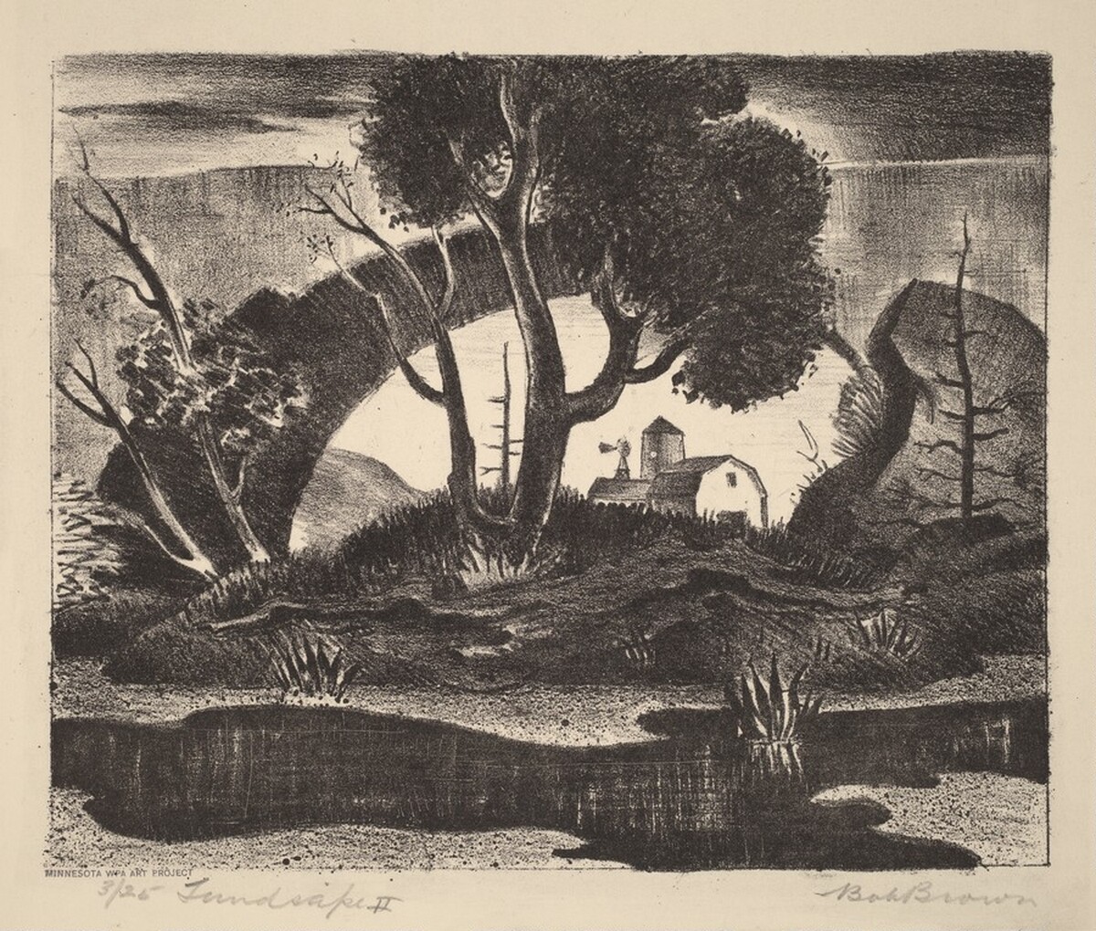 Landscape II by Robert A. Brown