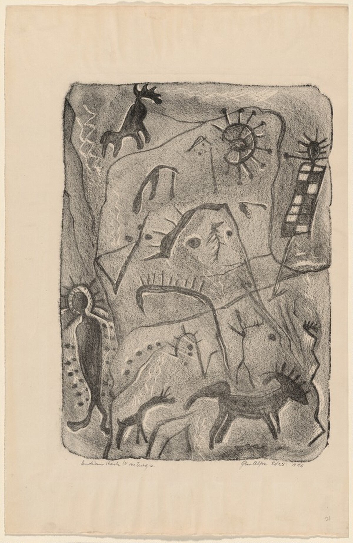 Indian Rock Writings by Glen Alps