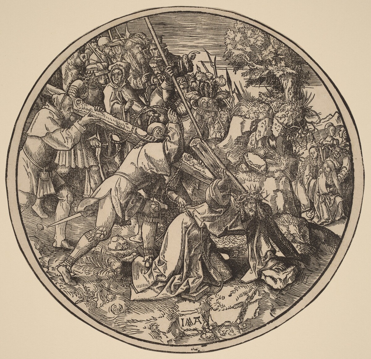 Christ Carrying the Cross by Jacob Cornelisz van Oostsanen