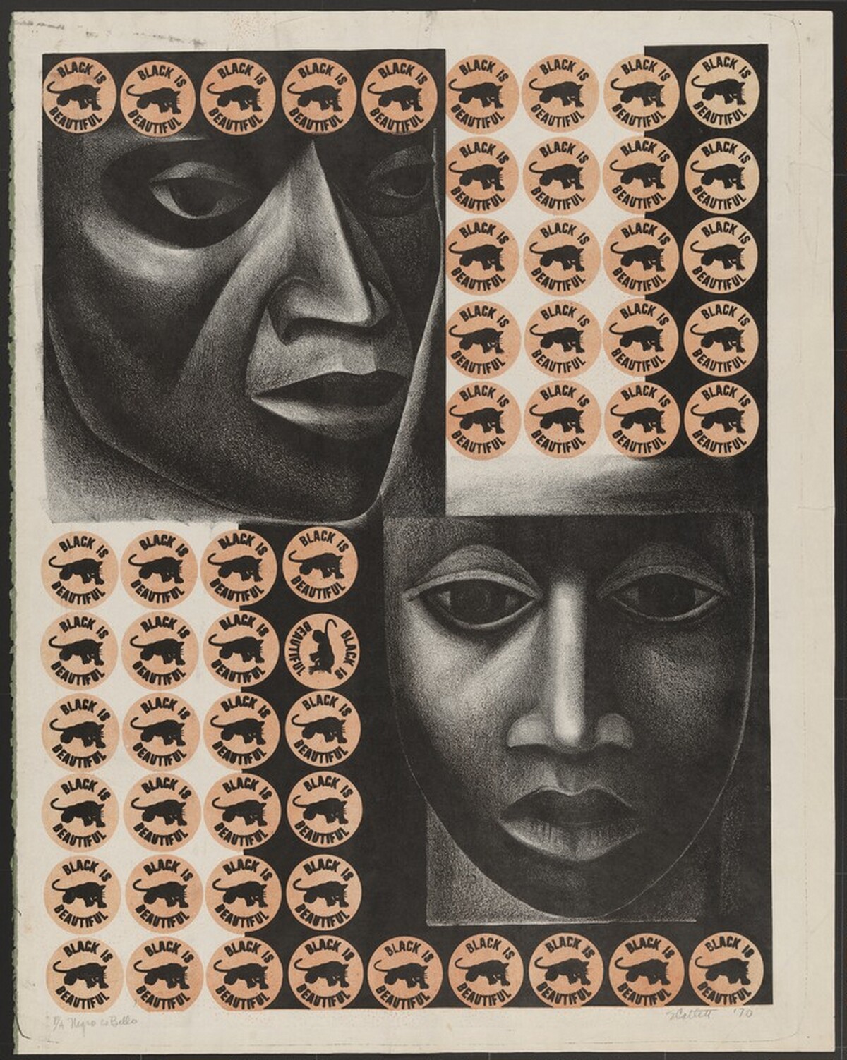 Negro es Bello (Black is Beautiful) by Elizabeth Catlett