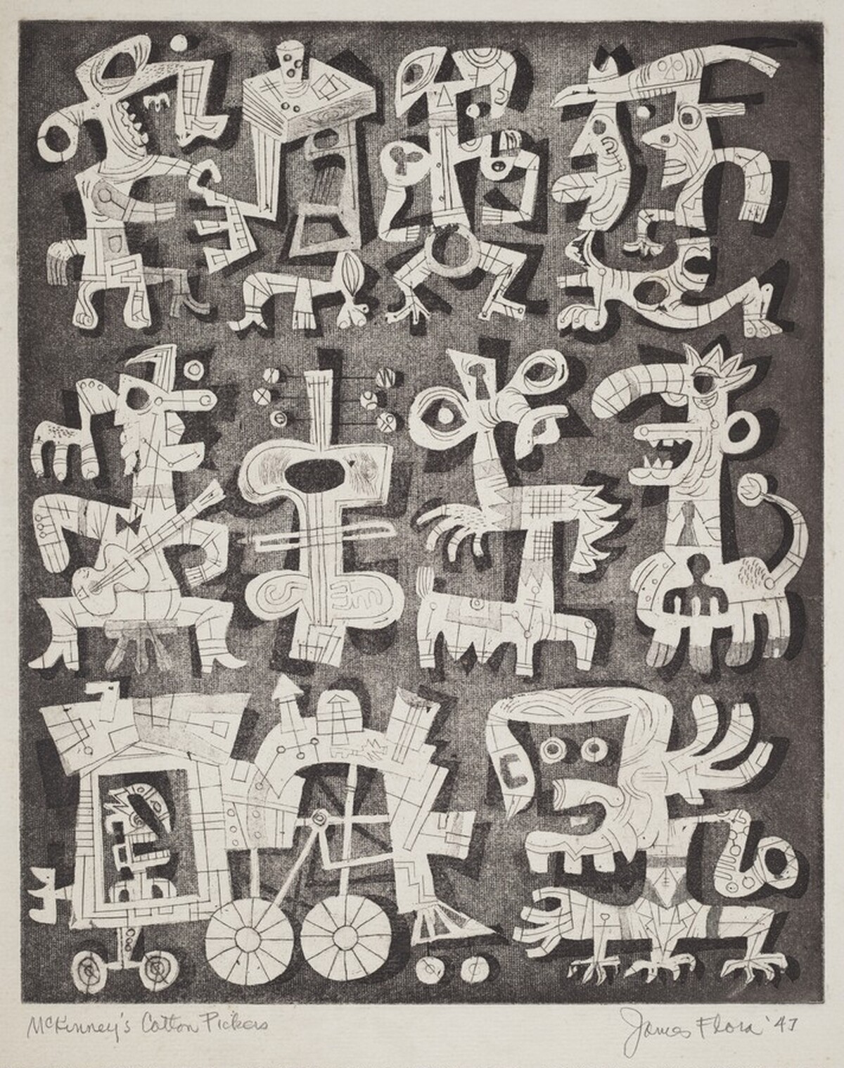 McKinney's Cotton Pickers by James Flora