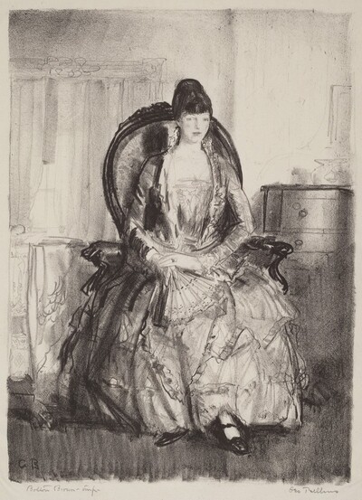 Lady with a Fan
