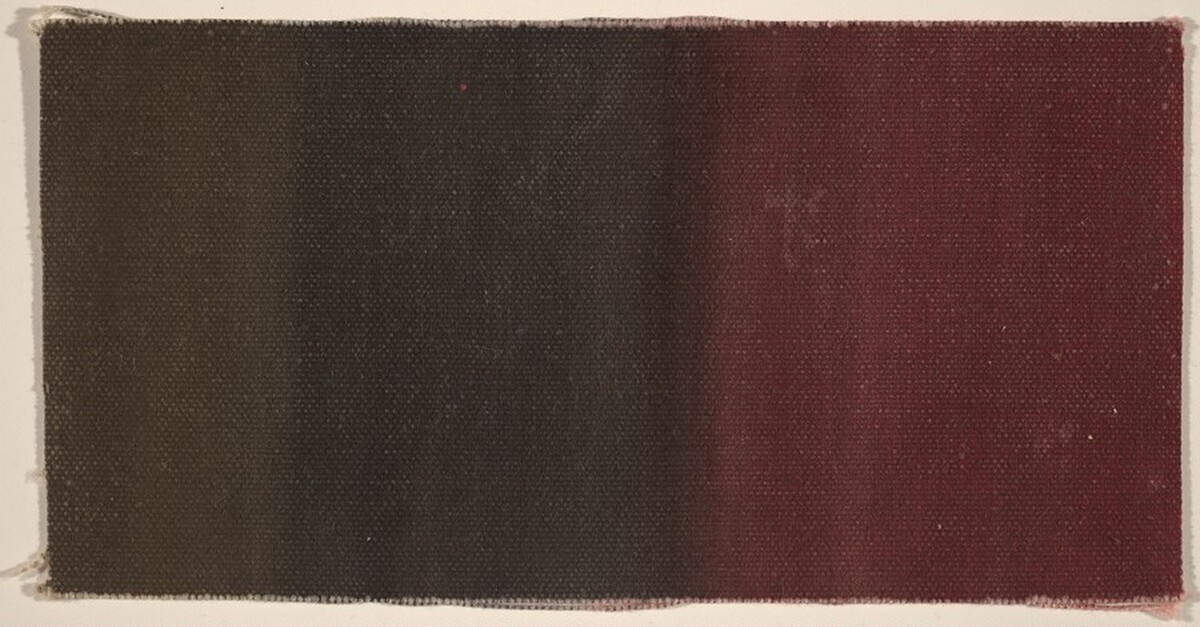 Color Test in Crimson, Black, and Umber by Mark Rothko