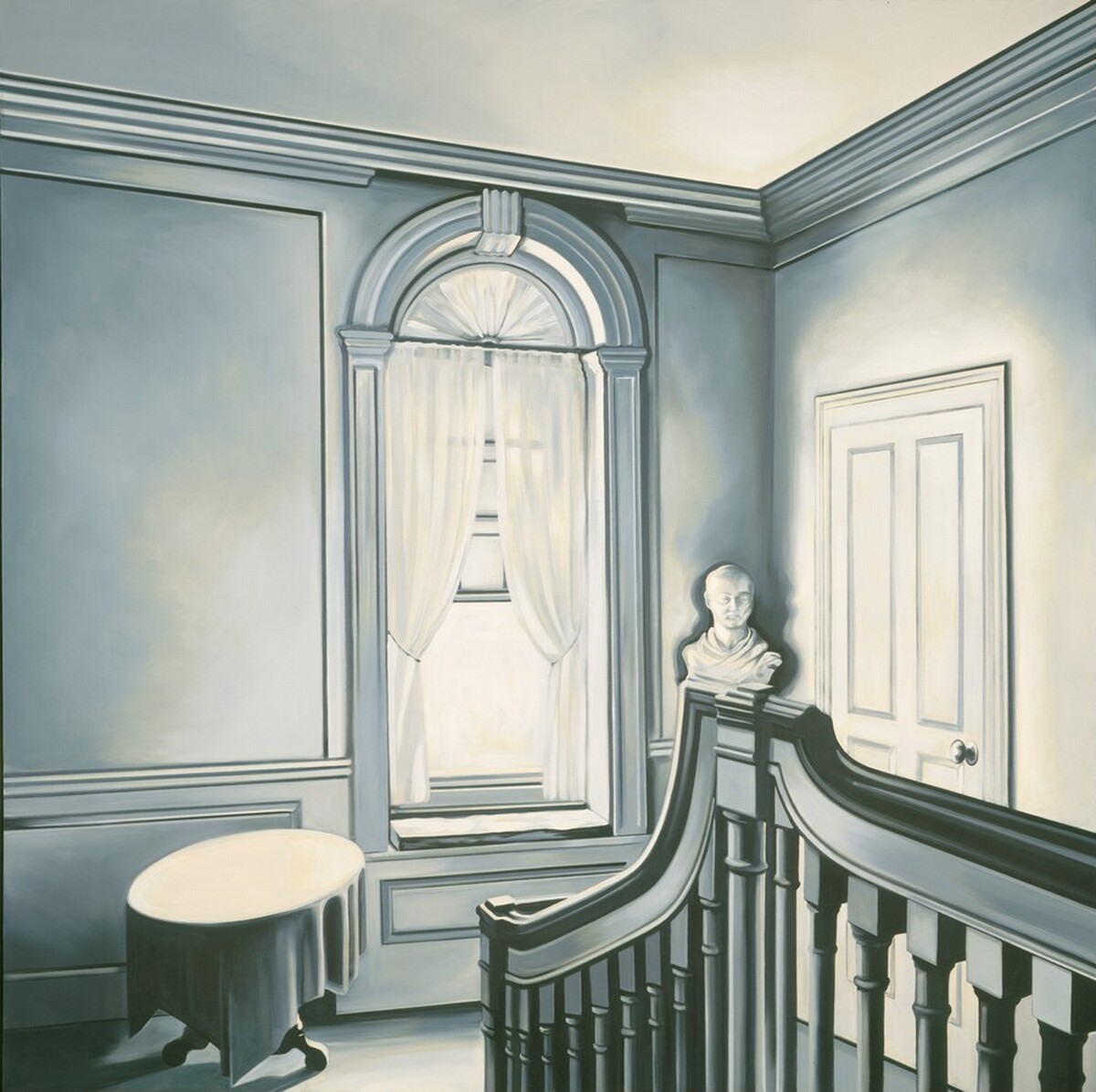 Stairway Landing by Lowell Nesbitt