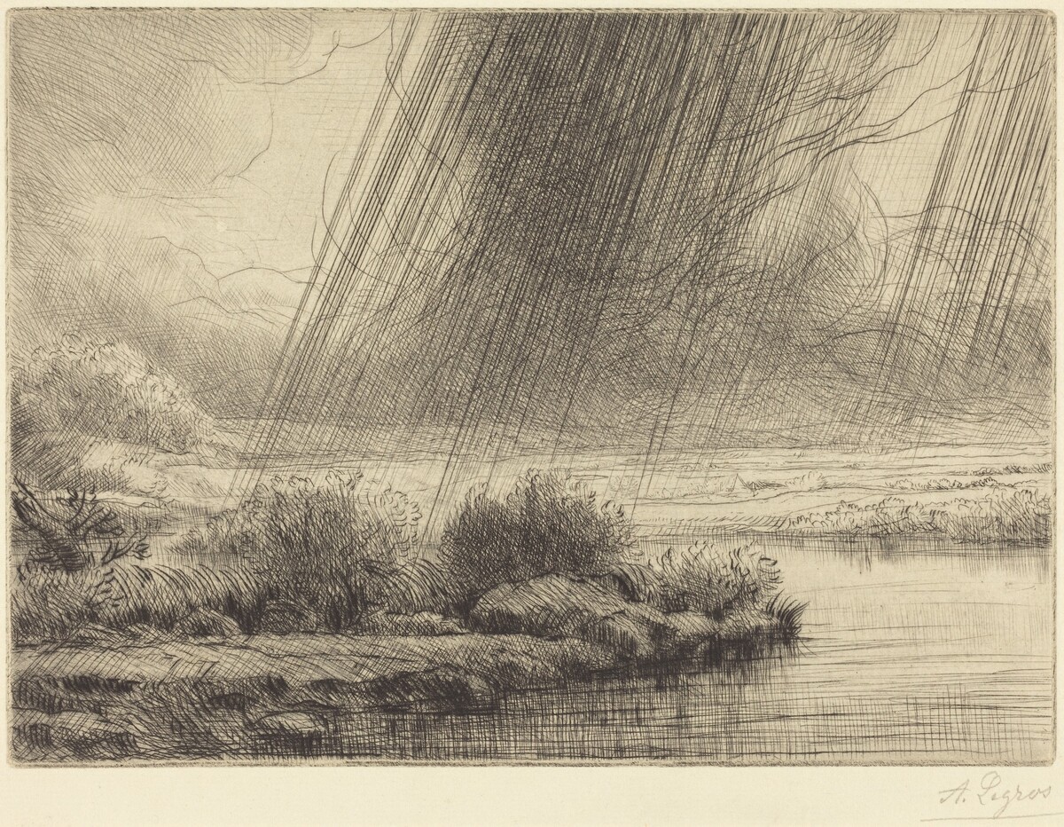 Storm (Un orage) by Alphonse Legros
