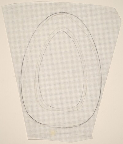 Sketch for "Building - Blocks for a Doorway" (O)