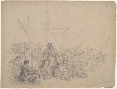 Dockside Scene