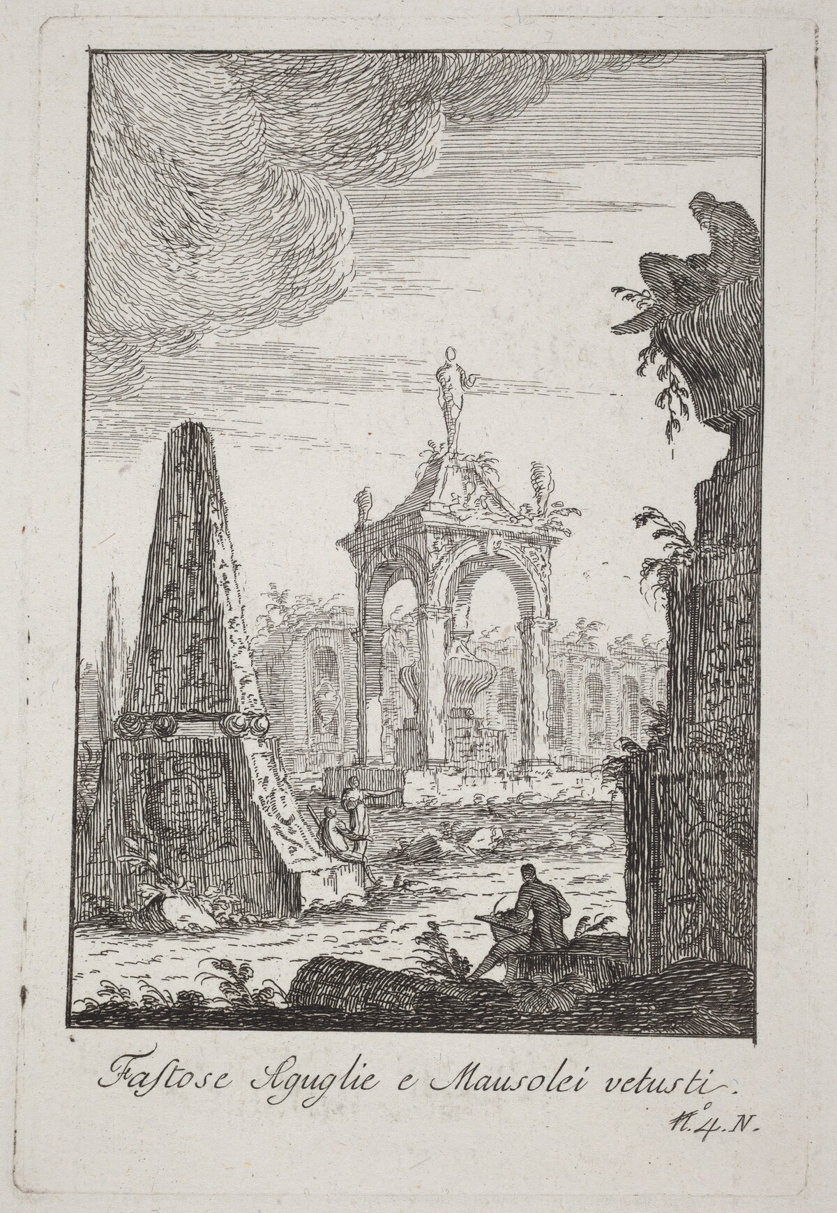 Fastose Aguglie e Mausolei vetusti by Giovanni Francesco Costa