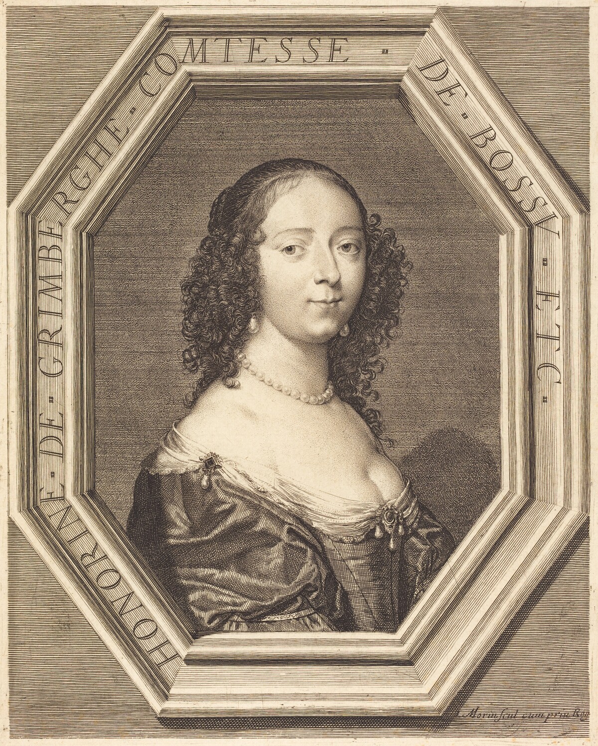 Honorine Grimberge, comtesse de Bossu by Jean Morin