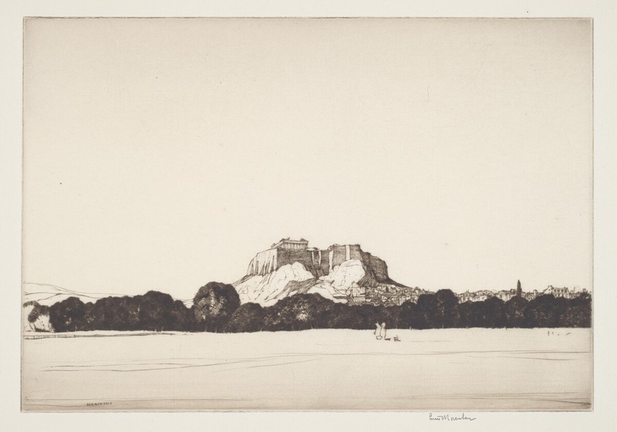 Acropolis, Athens by Louis Conrad Rosenberg