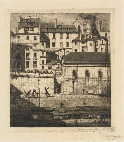 La morgue, Paris (The Mortuary)
