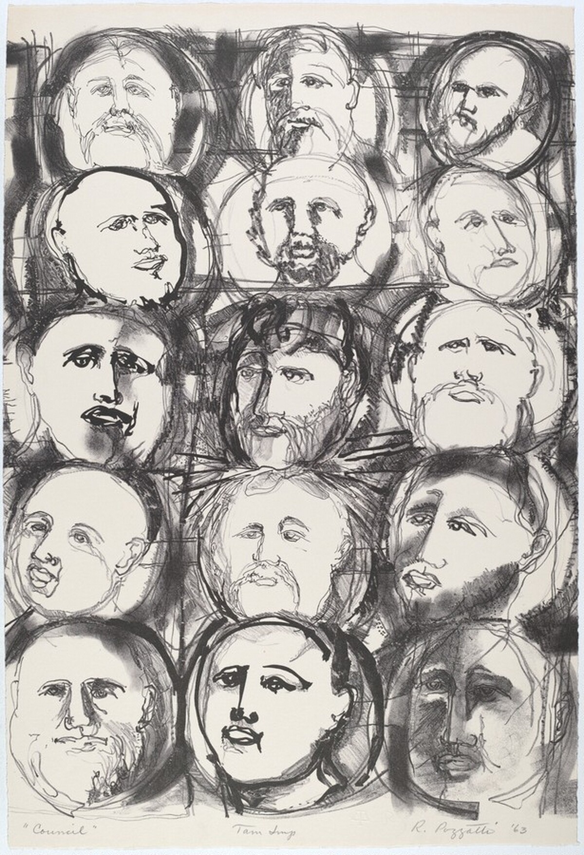 Council by Rudy Pozzatti