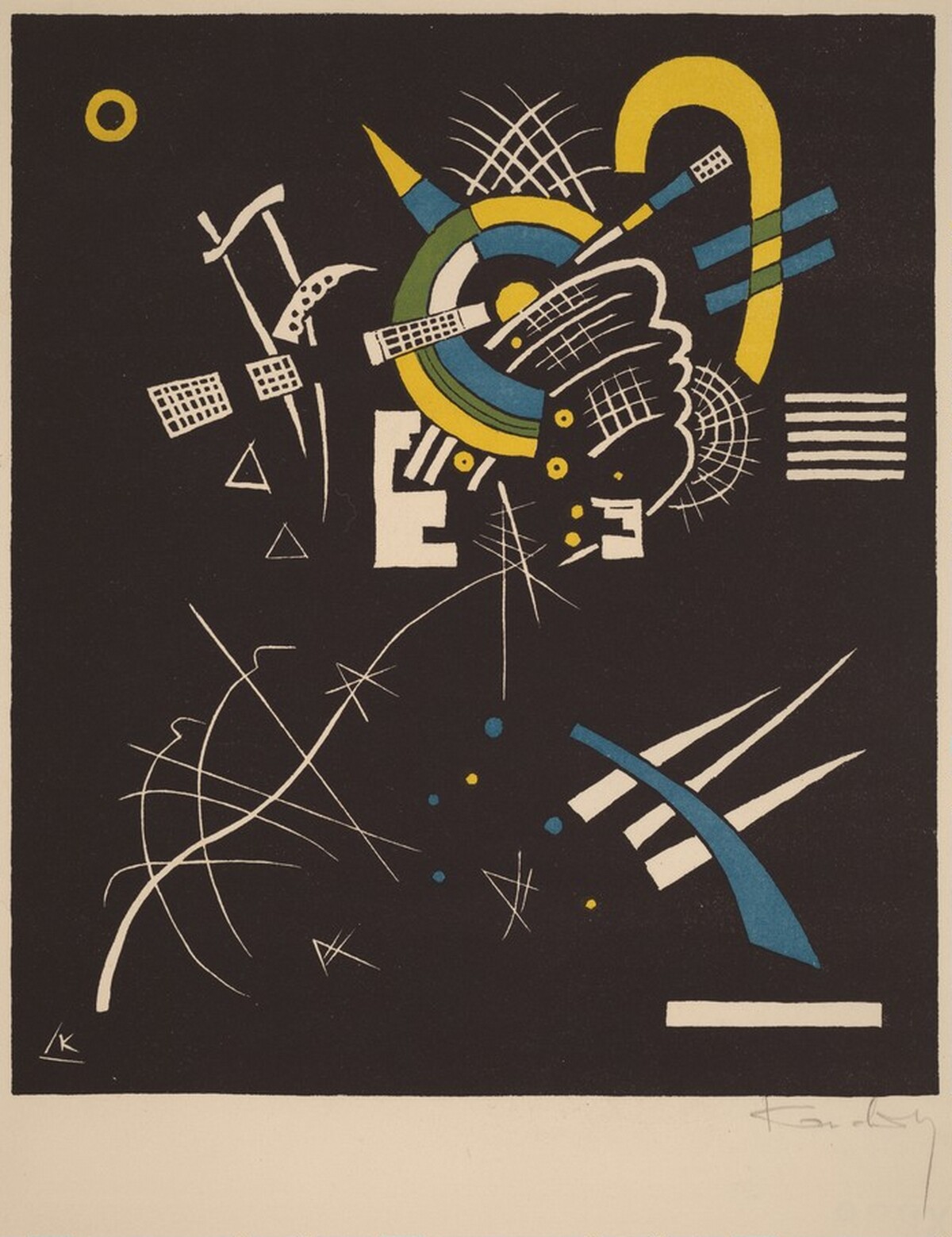 Small Worlds VII by Wassily Kandinsky