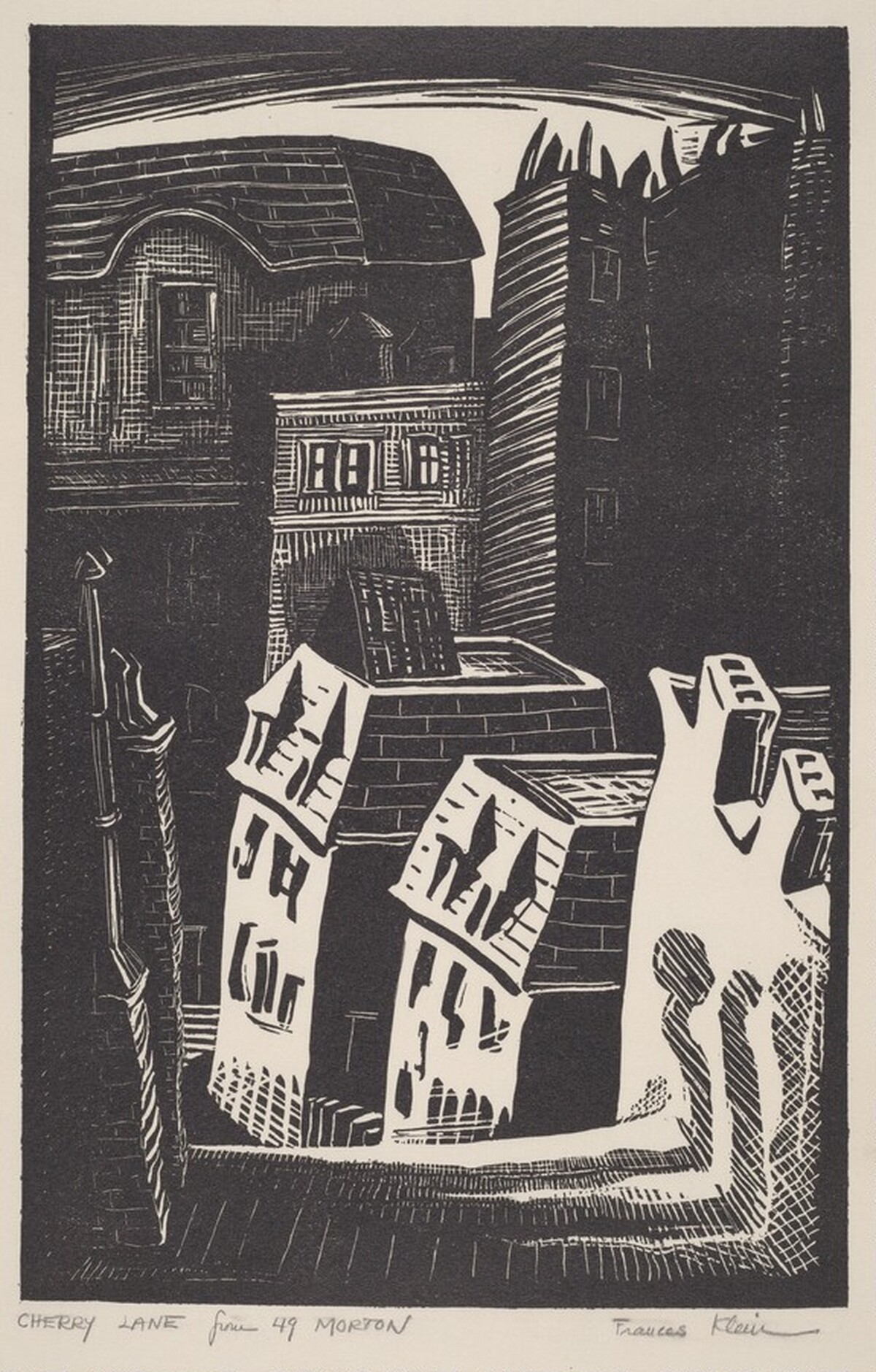 Cherry Lane From 49 Morton by Unknown