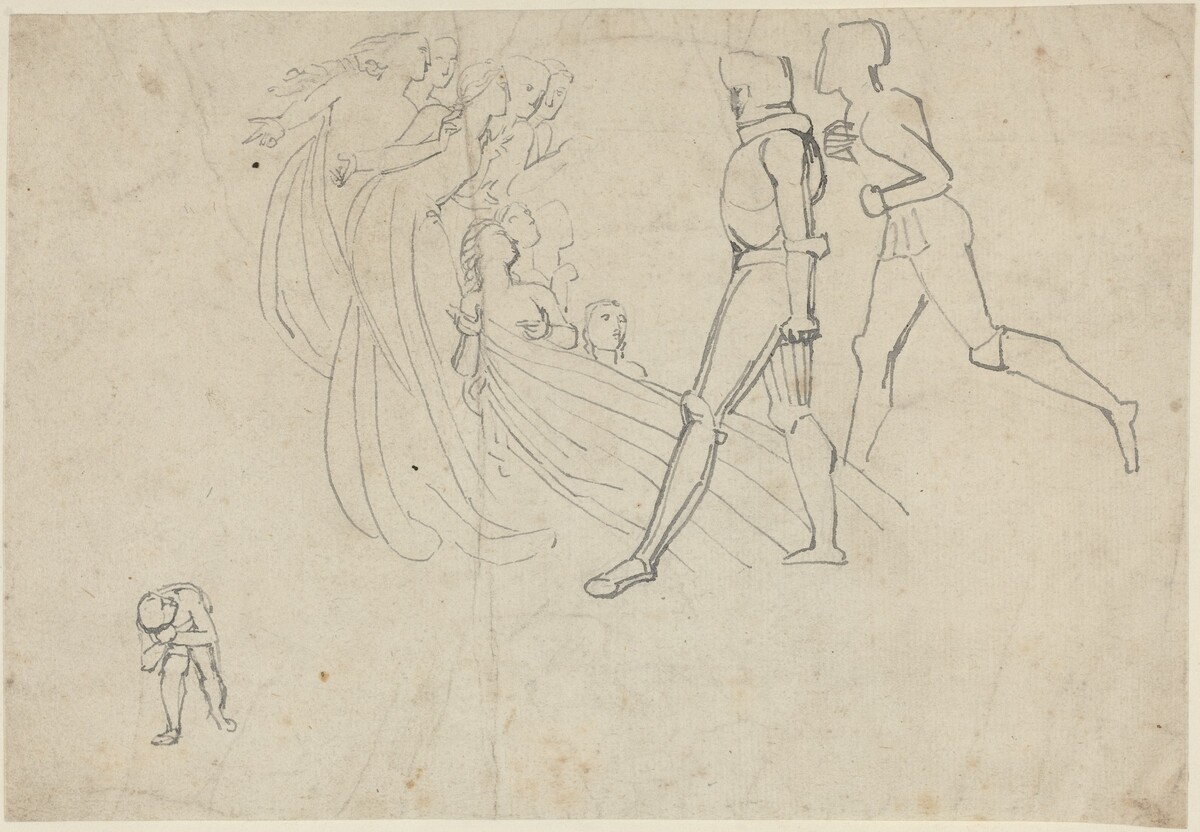 Study for Pilgrim's Progress (?) by John Flaxman