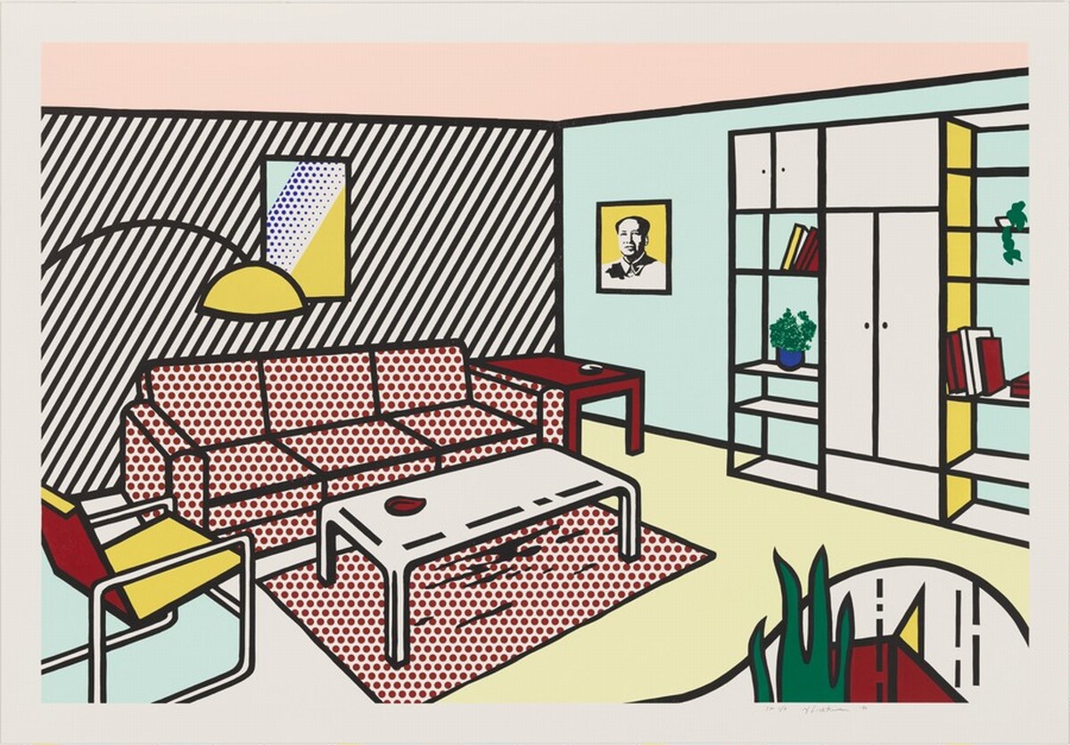 Modern Room by Roy Lichtenstein