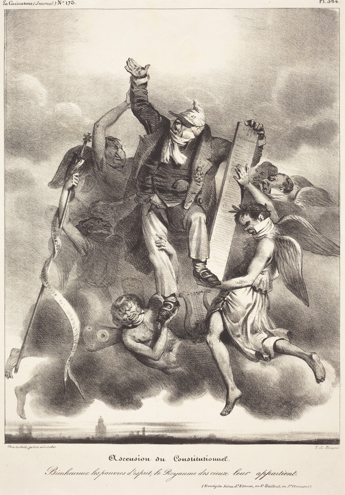 Ascension du Constitutionnel by French 19th Century