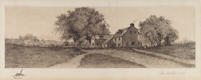 Old Mansion on the Hudson Where Dr. Schuckberry Wrote "Yankee Doodle"