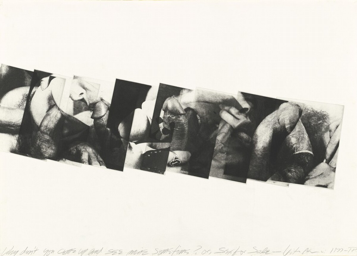 Why Don't You Come Up and See Mine Sometime? by Vito Acconci
