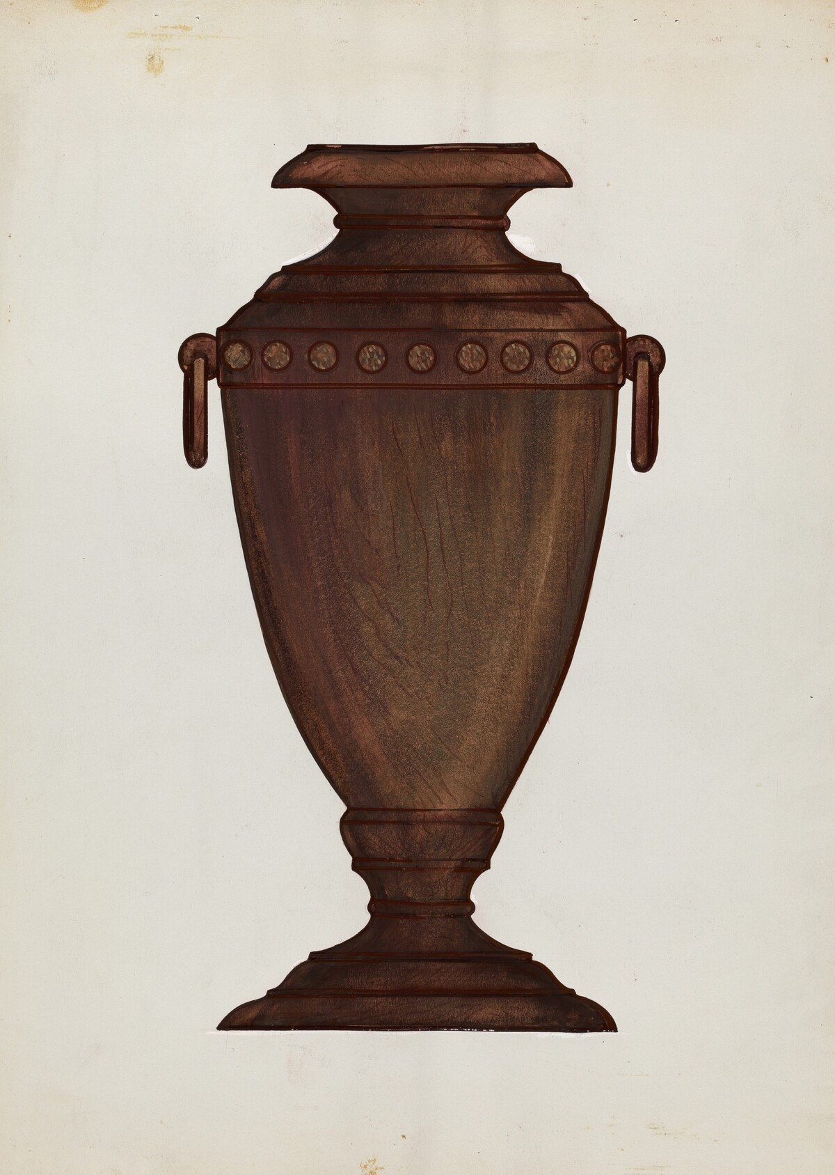 Rosewood Vase by Sebastian Simonet