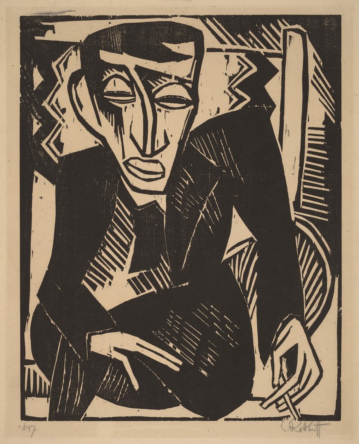 Guthmann by Karl Schmidt-Rottluff