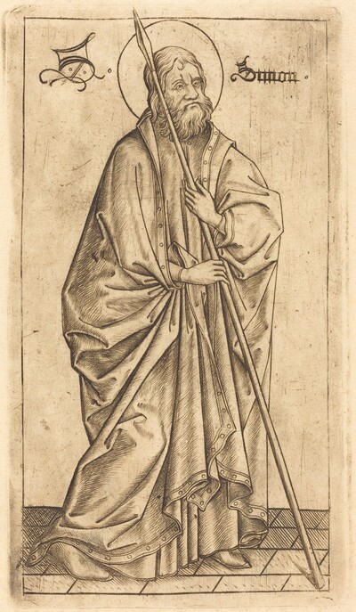 Saint Thomas (?) or Saint Simon (?)