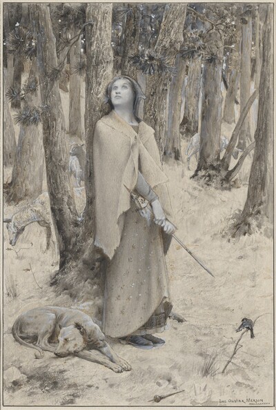 Joan of Arc Hearing the Voices