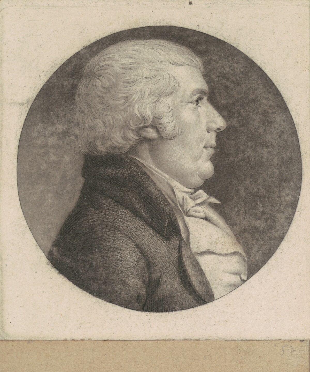 James Riddle by Charles B. J. Févret de Saint-Mémin