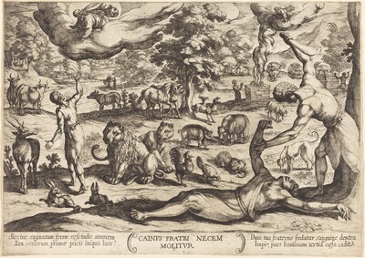 Cain Kills His Brother Abel
