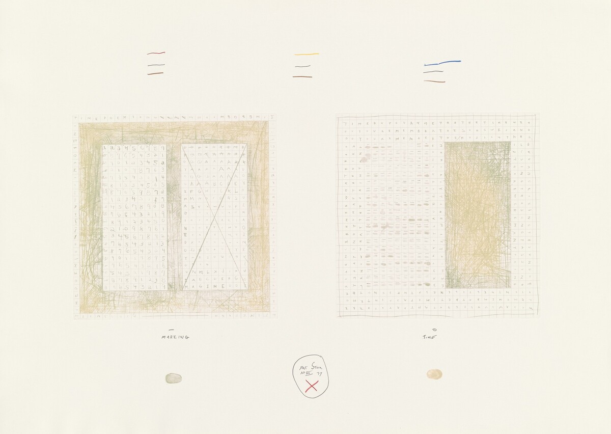 Marking Time by Pat Steir