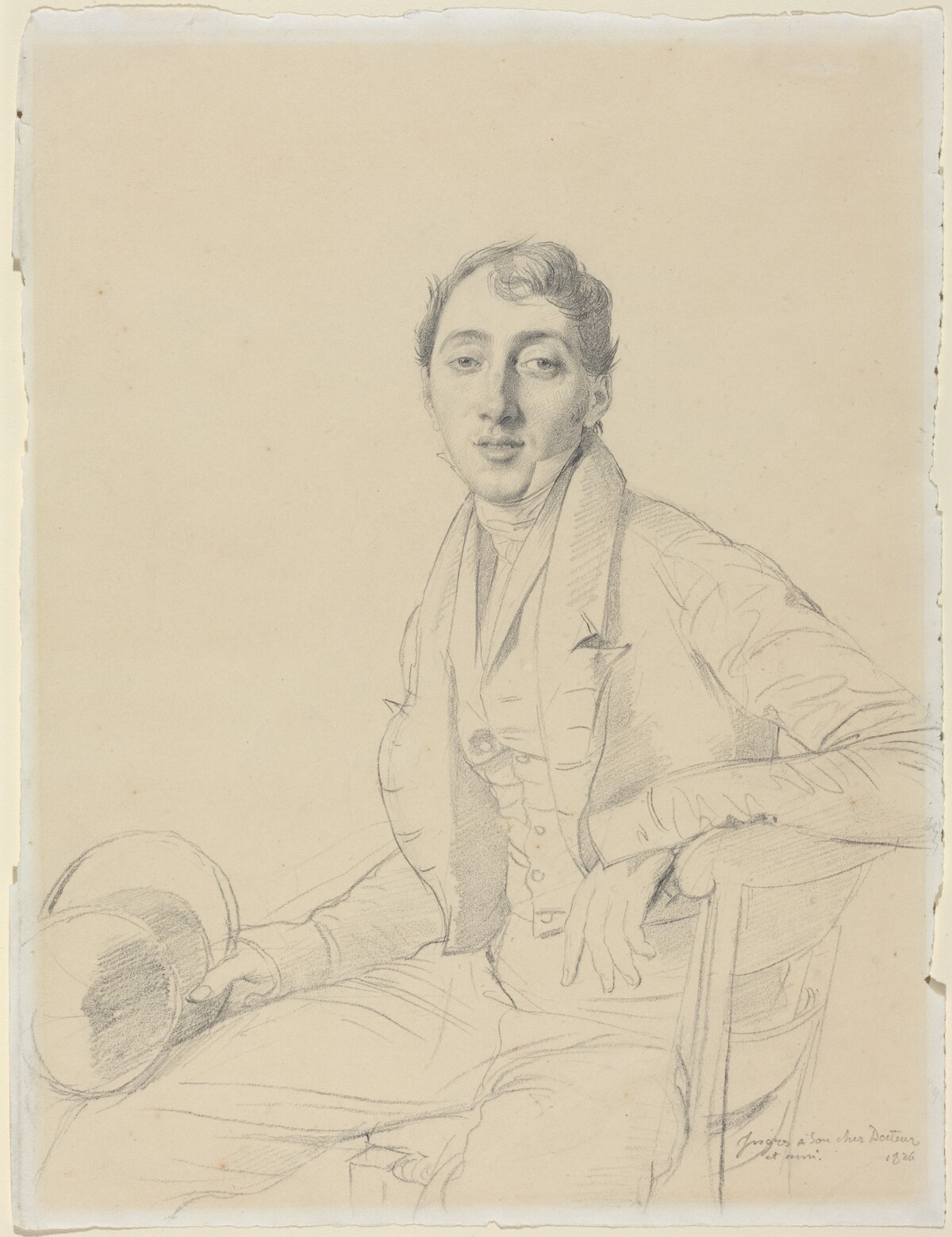 Dr. Louis Martinet by Jean-Auguste-Dominique Ingres