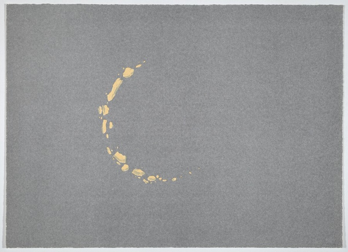 Cheese Crescent by Ed Ruscha