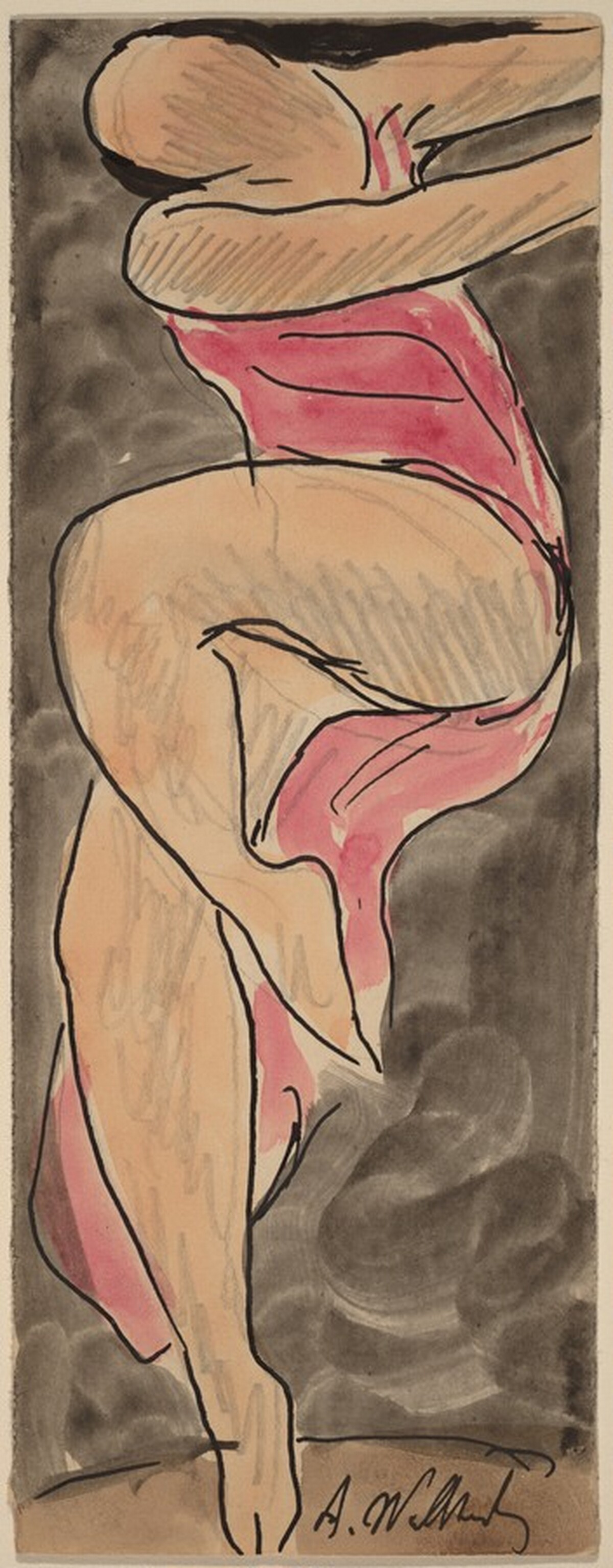 Isadora Duncan by Abraham Walkowitz