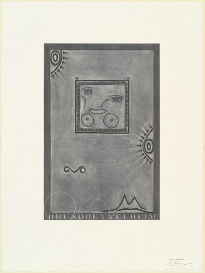 Untitled (White Mezzotint) [trial proof]