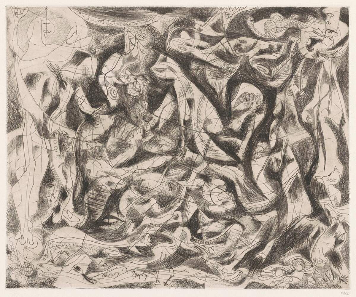 Untitled by Jackson Pollock