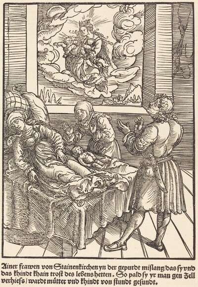 Ainer frawen von Stainerkirchen ...