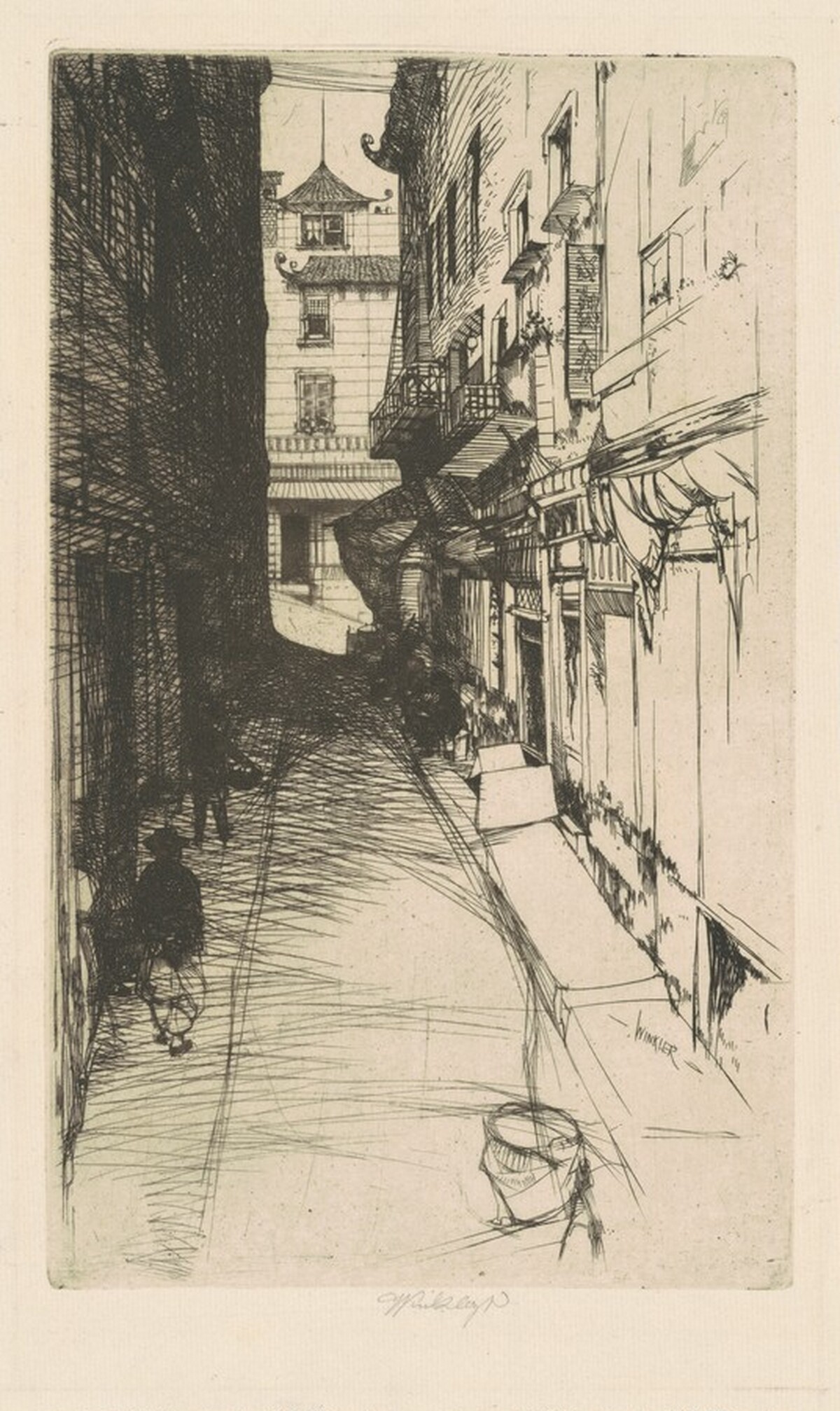 Dark Alley by John W. Winkler
