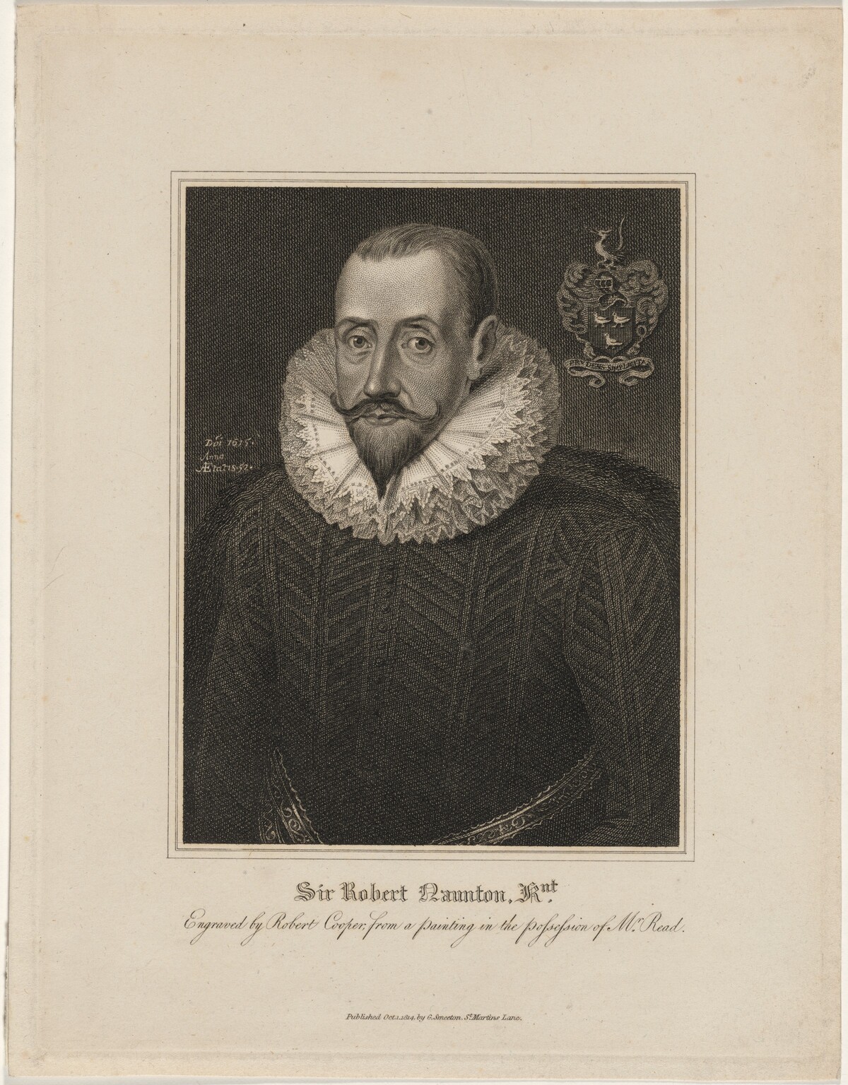 Sir Robert Naunton, Secretary of State for James I by Robert Cooper