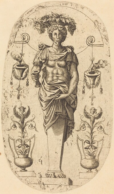 Woman Carrying a Basket on Her Head
