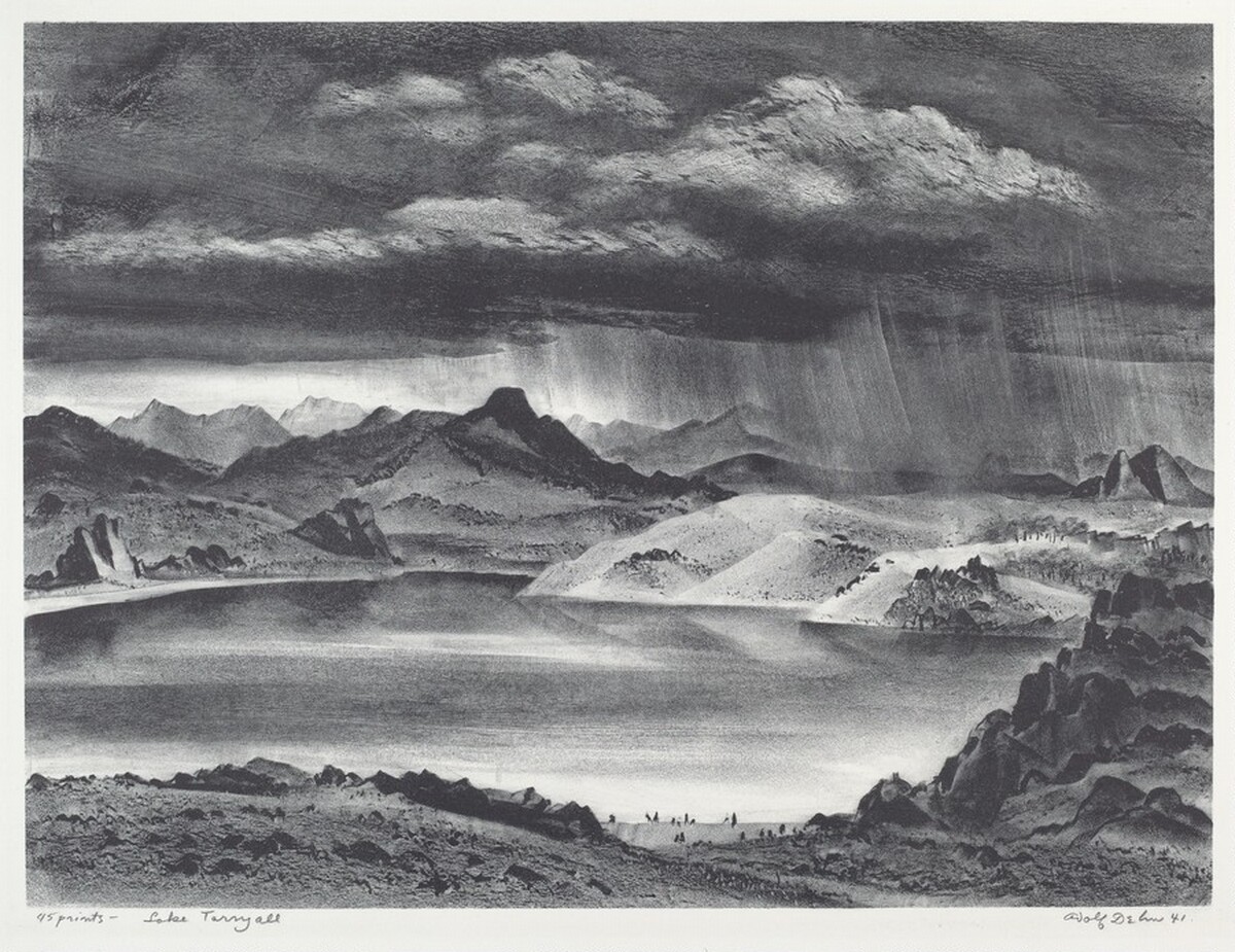 Lake Tarryall by Adolf Arthur Dehn