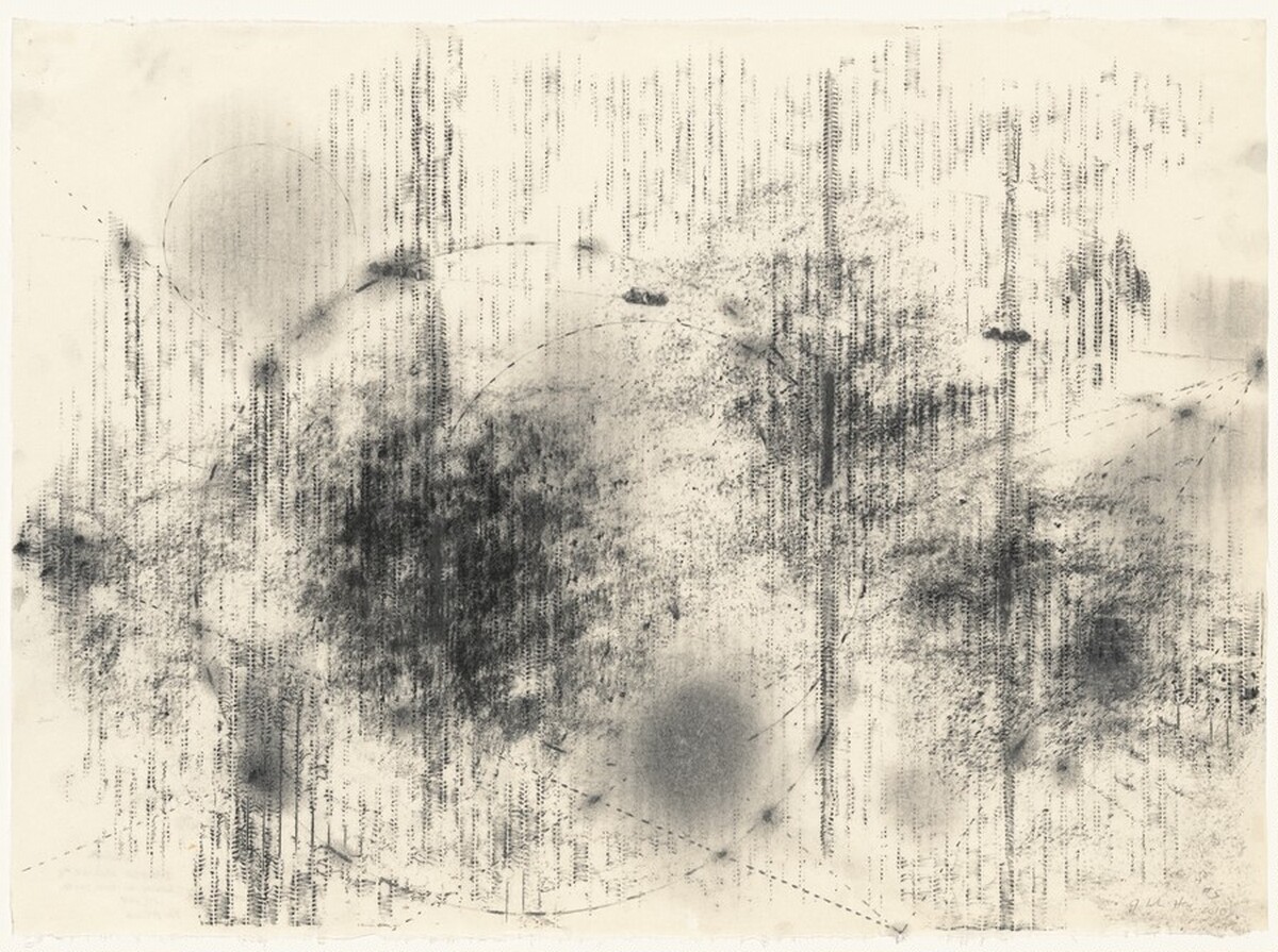 Radiator Drawing #5 by Jack Whitten