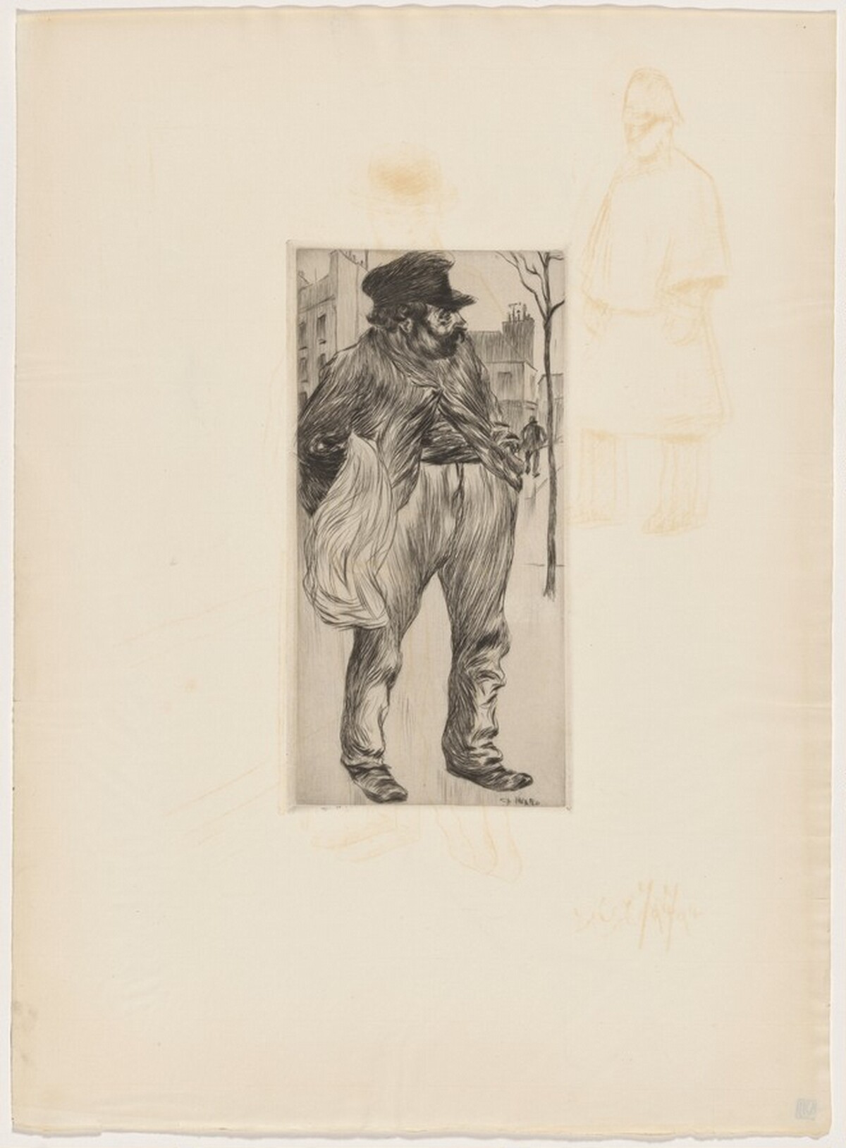 Page de croquis by Charles Huard