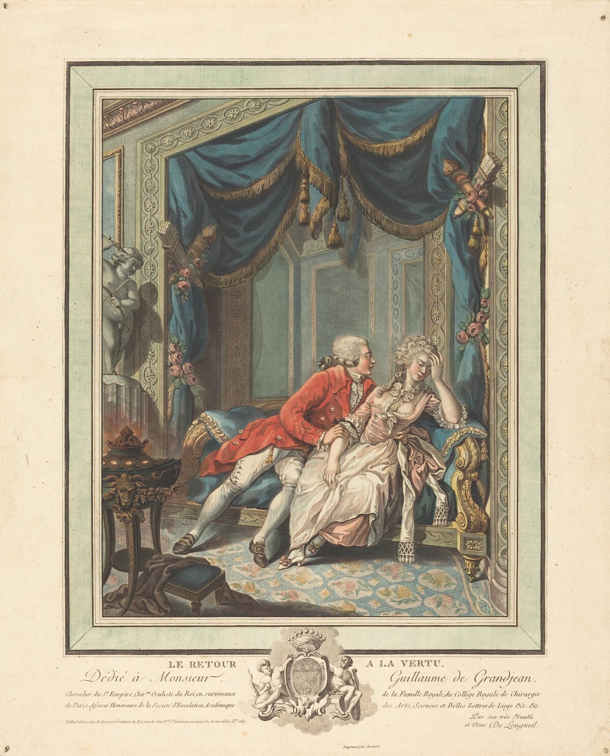 Le retour a la vertu by Joseph de Longueil